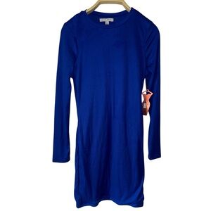 NWT $29 Retail, Women’s Haute Monde Royal Blue Long Sleeve Pencil Dress